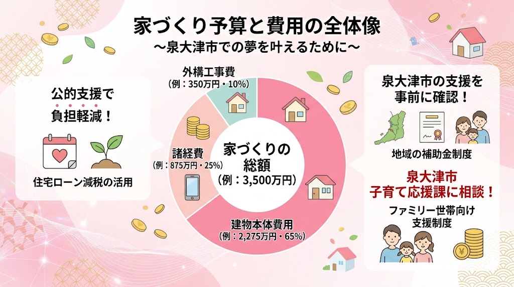 家づくり予算と費用の全体像