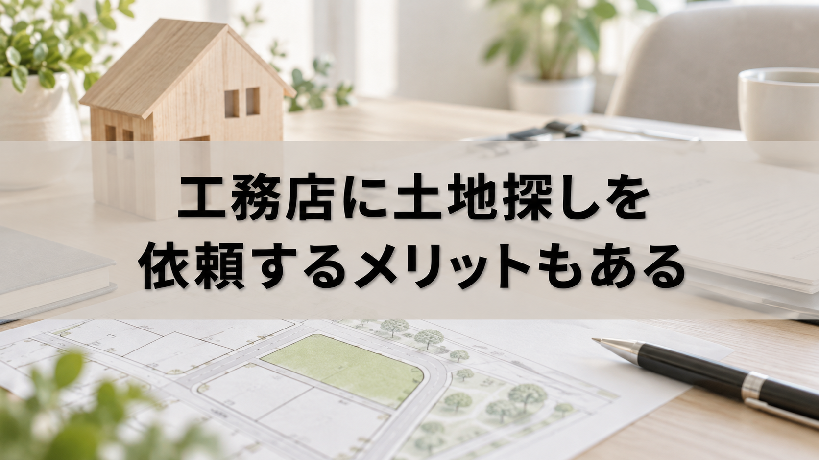 工務店に土地探しを依頼するメリットもある(イメージ)